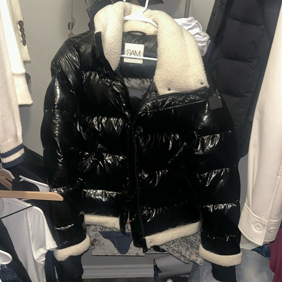 SAM. Jackets & Blazers - SAM. New York Patent Leather Puffer